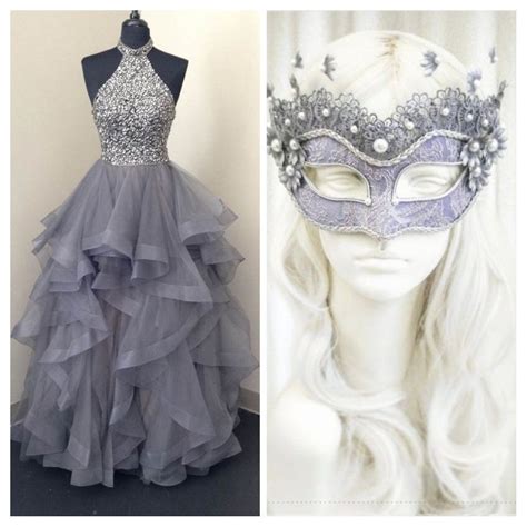 Purplegray Masquerade Outfit Masquerade Ball Dresses Masquerade Ball Gowns Masquerade Dresses