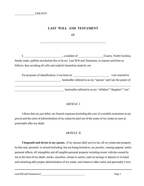 39 Last Will And Testament Forms And Templates Templatelab