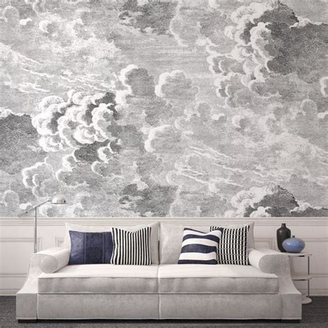 Cole And Son Mural Large Scale Nuvole Cloud Wallpaper From Their