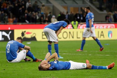 Italy Fails To Qualify For The World Cup And A Nation Mourns The New York Times