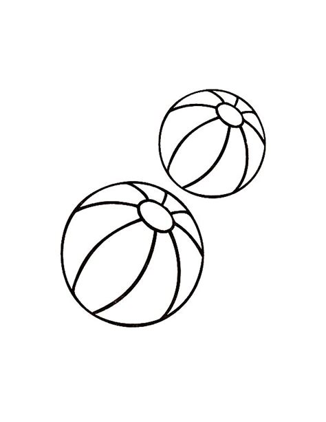 Two Balls Toys Coloring Pages Best Place To Color Coloring Sheets