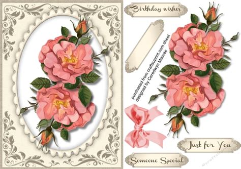 Beautiful Pink Roses On A Silver And Sepia Mat Cup7660021398