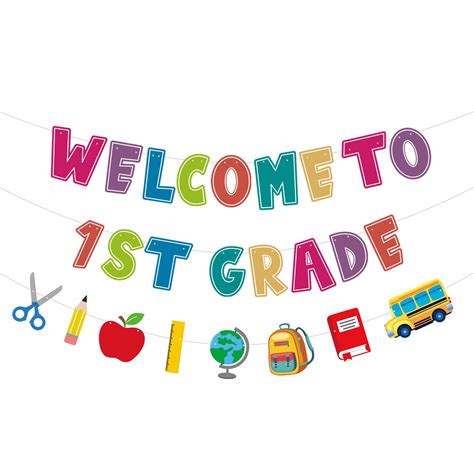 Buy Welcome To 1st Grade Banner 1st Grade Back To School Banner 1st
