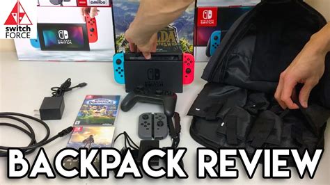 Elite Player Backpack Review Entire Switch Setup In One Case Youtube