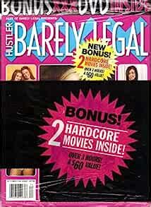 Best Of Barely Legal With 2 Bonus DVDs HUSTLER Amazon Com Books