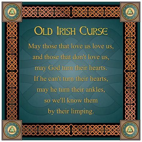 Irish Curse Irish Toasts Irish Quotes