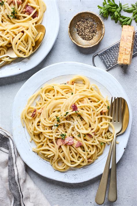 Spaghetti Carbonara Recipe Two Peas And Their Pod Doctor Woao
