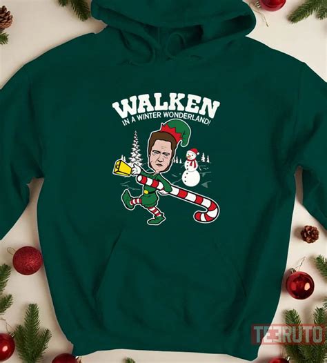 Walken In A Winter Christmas Wonderland Unisex Sweatshirt Teeruto