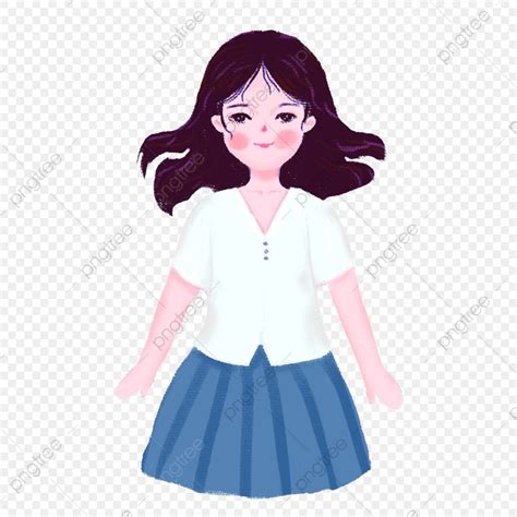 Girl Characters Clipart Vector Fresh Girl Character Png Element Girl