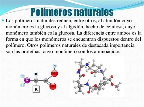 Ppt 1 Polímeros Naturales