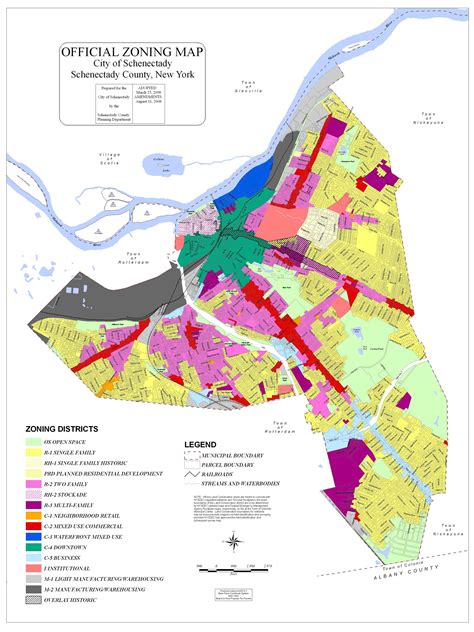 City Of Schenectady Zoning Map Map With Cities