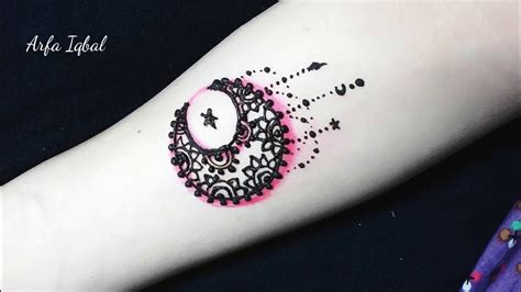 Great Inspiration 30 Henna Moon Hand Tattoo