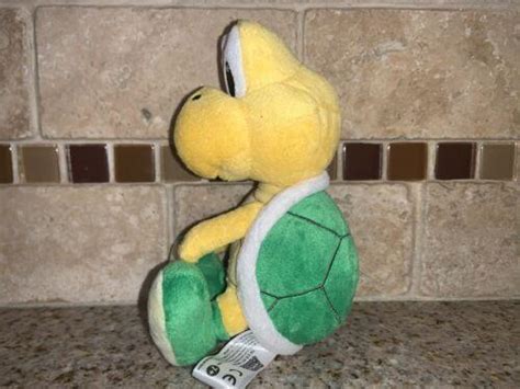 Super Mario Bros Koopa Troopa Turtle Green Plush Soft Stuffed Toys 6 1