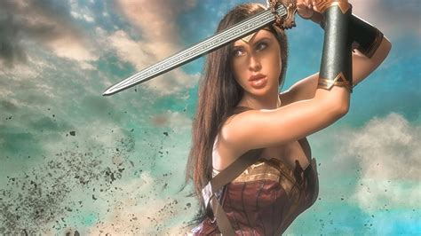 Wonder Woman Cosplay Shooting Making Of Saftiges Gnu Youtube