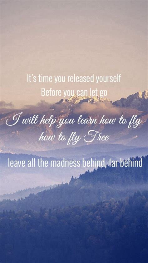 Help You Fly Ivan Sayings Letting Go Let It Be