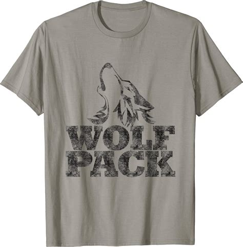 Wolf Pack T Shirt Funny Vintage Clothing