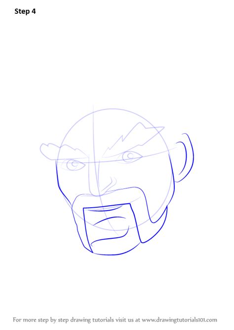 Draw another oval, lying in the horizontal plane, which denote the nose. Learn How to Draw Ice Wizard from Clash Royale (Clash ...