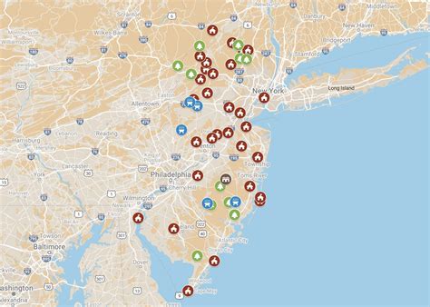 List Of New Jersey State Parks Map Ideas Chicagobulls