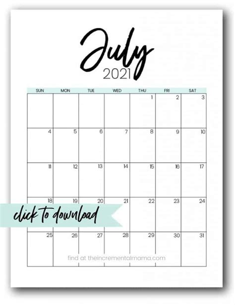 Users do not need to search on different websites or market to get 2021 calendars. Free 2021 Monthly Calendar Printable PDFs - The ...
