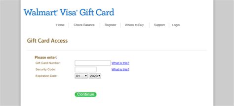 Register your new card online and get access to your card account. Walmartgift.com - Walmart VISA Gift Card Register and Confirm Guide | District Chronicles
