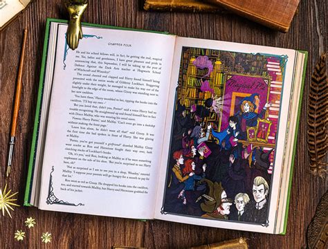 Livre Harry Potter illustrés MinaLima JK Rowling
