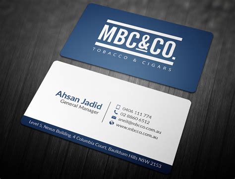 Modern Business Card On Behance