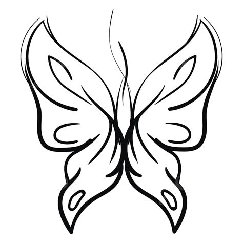 Butterfly Sketch Butterfly Drawing Fly Drawing Butter Drawing Png
