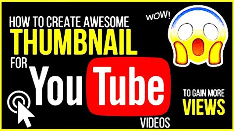 How To Make A Youtube Custom Thumbnail Tutorial Quick And Easy Youtube