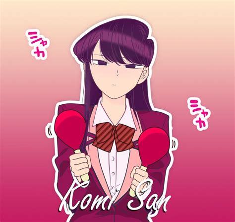Komi San~ Arte De Anime Cuerpo Anime Comedias Románticas