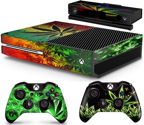Gng Weed Console Skin Decal Sticker 2 Controller Skins Compatible