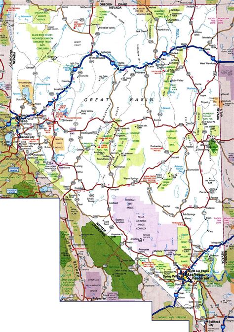 Laminated Map Large Detailed Roads And Highways Map Of 3a1
