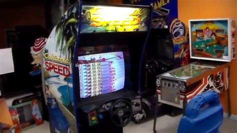Ataris Awesome California Speed Racing Arcade Game Youtube