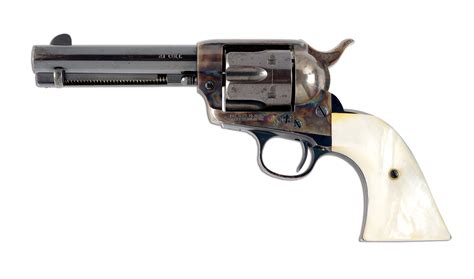 C Pre War Colt Single Action Army Revolver In 41 Colt Caliber