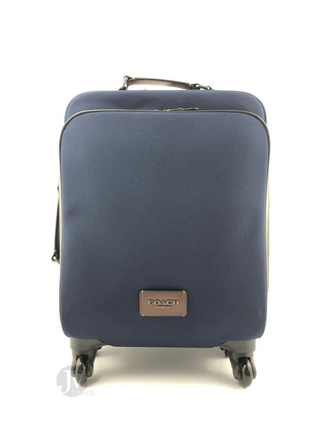 Coach Coach Wheel Along Trolley Rolling Suitcase Carry On Bag Bright