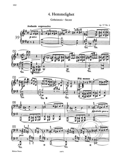 Piano Works 1 From Edvard Grieg Buy Now In The Stretta Sheet Music Shop