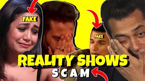 How Reality Shows Scamming Us Fake Reality Shows Youtube