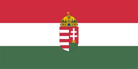 Aus wikipedia, der freien enzyklopädie. File:Flag of Hungary with arms (state).svg - Wikimedia Commons