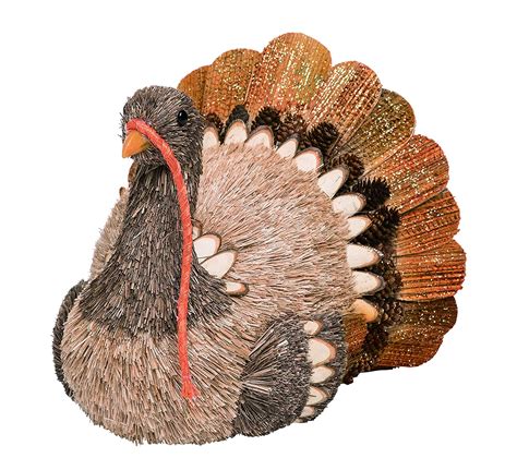 Buy Transpac Large Harvest Glitz Turkey Figurine Brown Online At Low