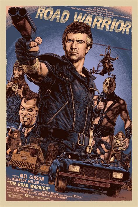 Road Warrior Best Movie Posters Cinema Posters Movie Poster Art Mad Max Film Science