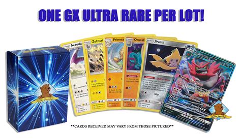 Buy Pokemon 10 Card Lot All Rares Holos And Gx Ultra All Sun And Moon