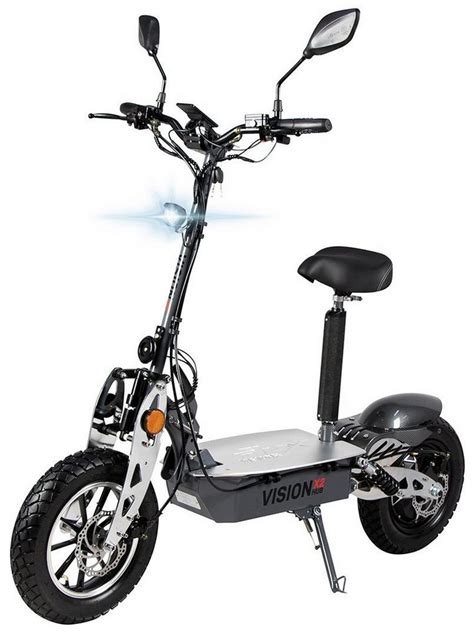 Eflux E Scooter Vision X2 Elektro Roller Mit Straßenzulassung