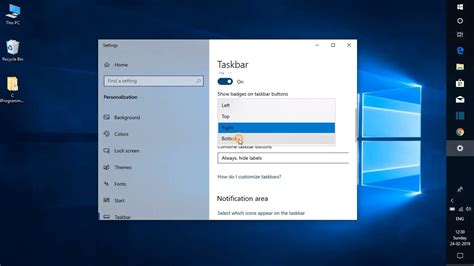 How To Move Taskbar On Windows 10 Move Taskbar To Bottom Left Right