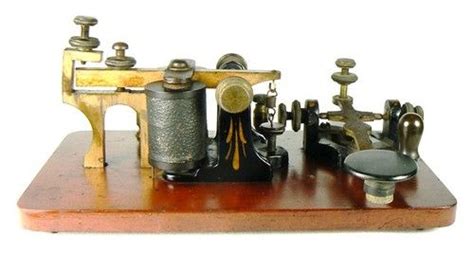 Antique Jh Bunnell And Co Telegraph Key And Sounder C1885 To 1900