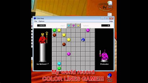 These lines are removed from the board and you get more. Color Linez World Record Game.wmv - YouTube