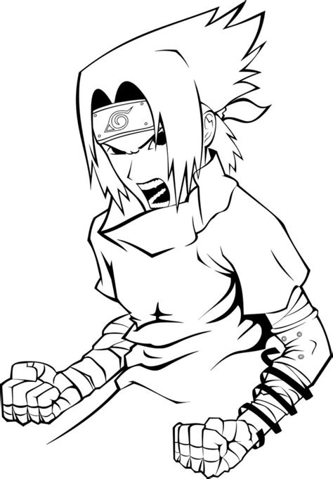 Coloriage Sasuke 80 Coloriages à Imprimer Wonder Day — Coloriages