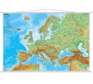 Landkarte Europa Physisch Mit Leisten X Cm Hier Ansehen