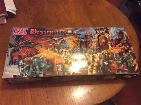 Mega Bloks Dragons Krystal Wars Draigar Castle Set No
