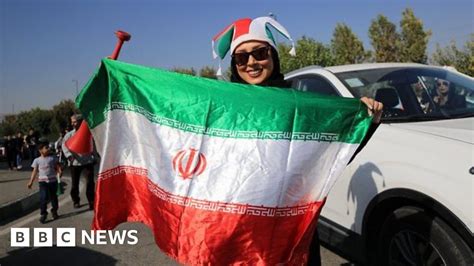 Iranian Women Attend First Match In Decades Bbc News