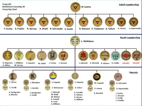 BSA Organizational Chart