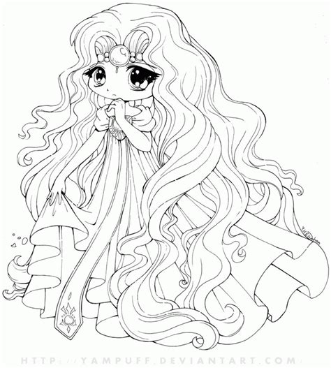 These easy crochet patterns are perfect for beginners and they are crocheted keeping in mind the basics and starting point to take the first easy. Chibi Anime Coloring Pages - Coloring Home